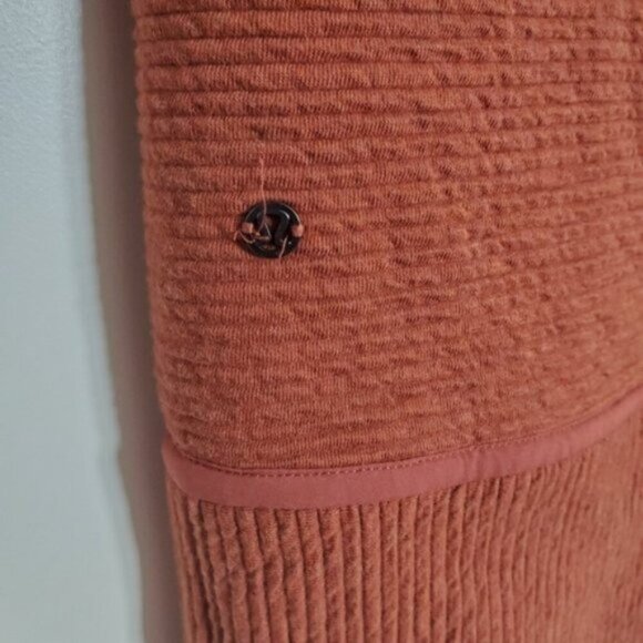 Lululemon Heathered Rusted Clay On Repeat Dress Size 4 - Picture 9 of 14